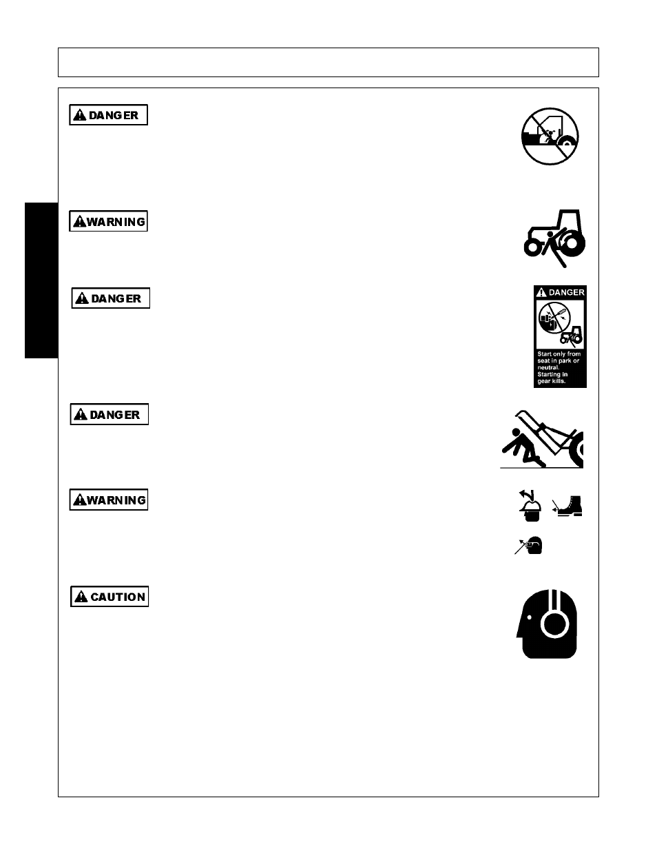 Safety | Alamo GR60 User Manual | Page 10 / 146