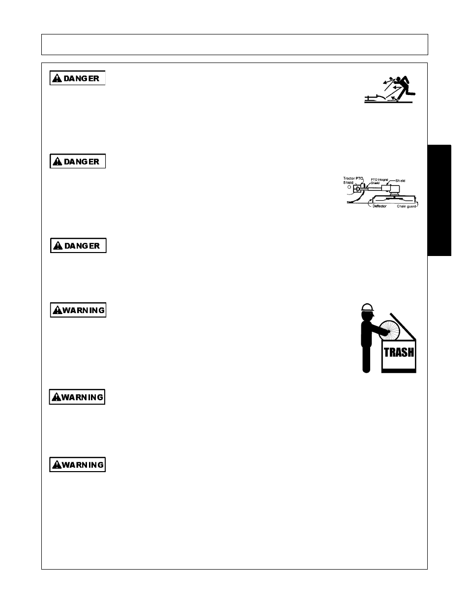Safety | Alamo GR60 User Manual | Page 13 / 146