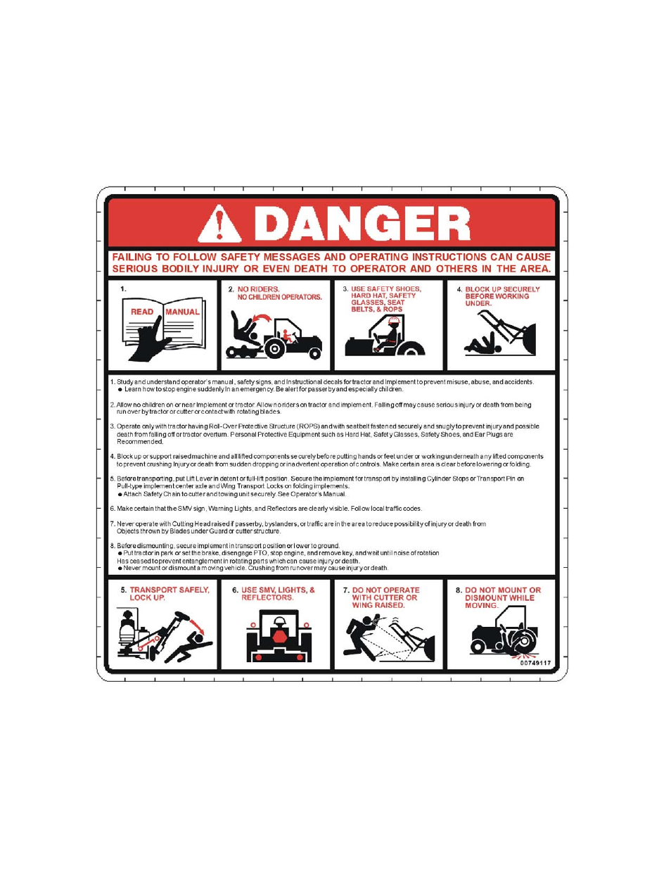 To the owner/operator/dealer | Alamo GR60 User Manual | Page 2 / 146