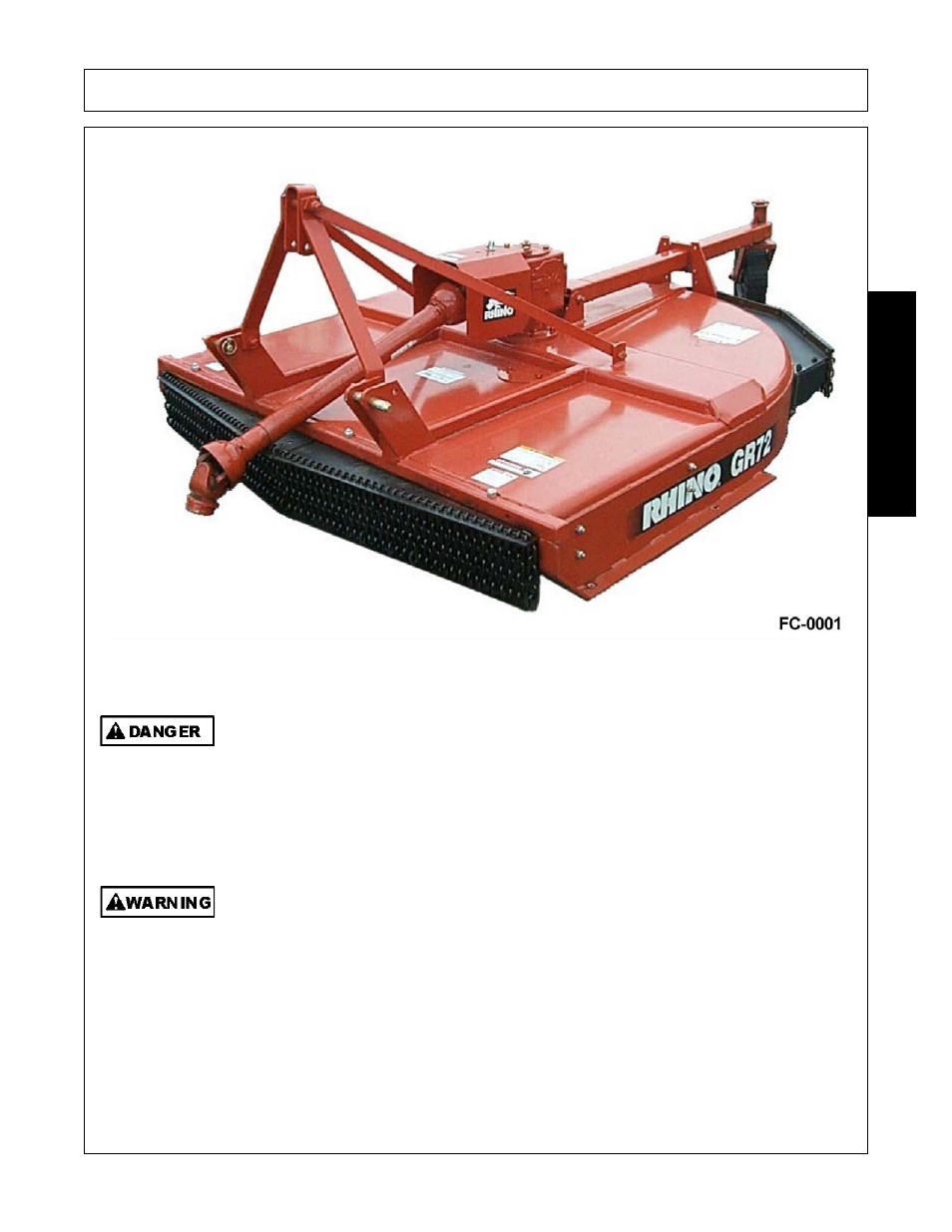 Introduction | Alamo GR60 User Manual | Page 73 / 146