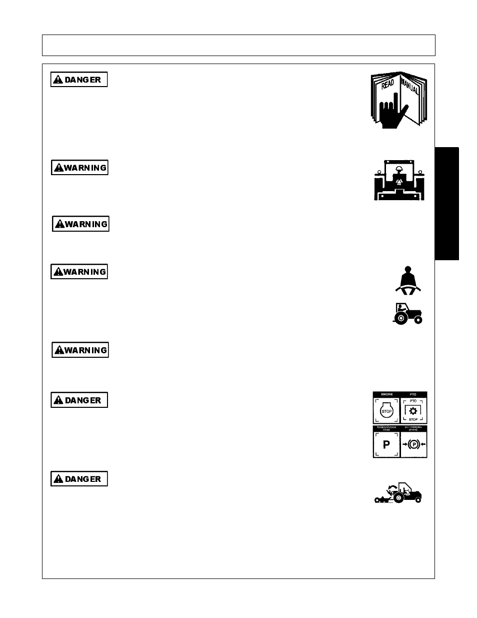 Safety | Alamo GR60 User Manual | Page 9 / 146