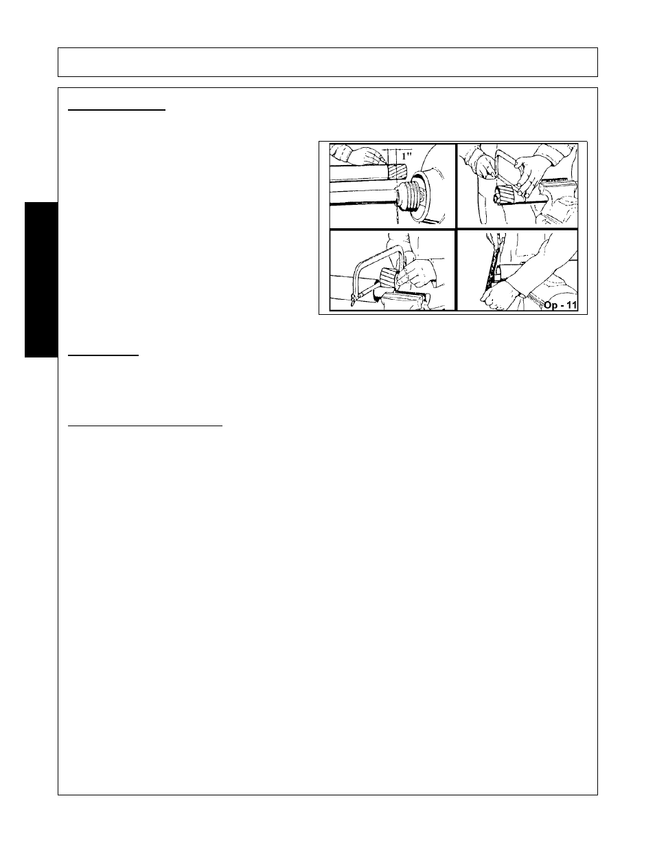 Gr60 mowers only, Operation, Opera t ion | Alamo GR60 User Manual | Page 96 / 146