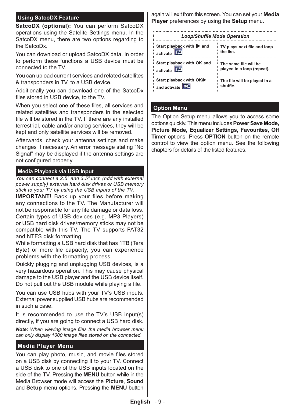 Panasonic TX39AW304 User Manual | Page 10 / 89