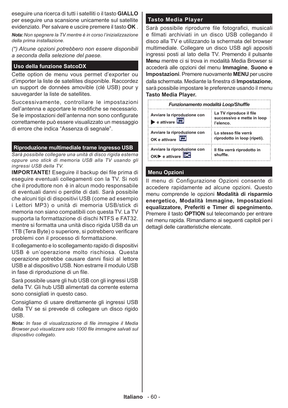Panasonic TX39AW304 User Manual | Page 61 / 89
