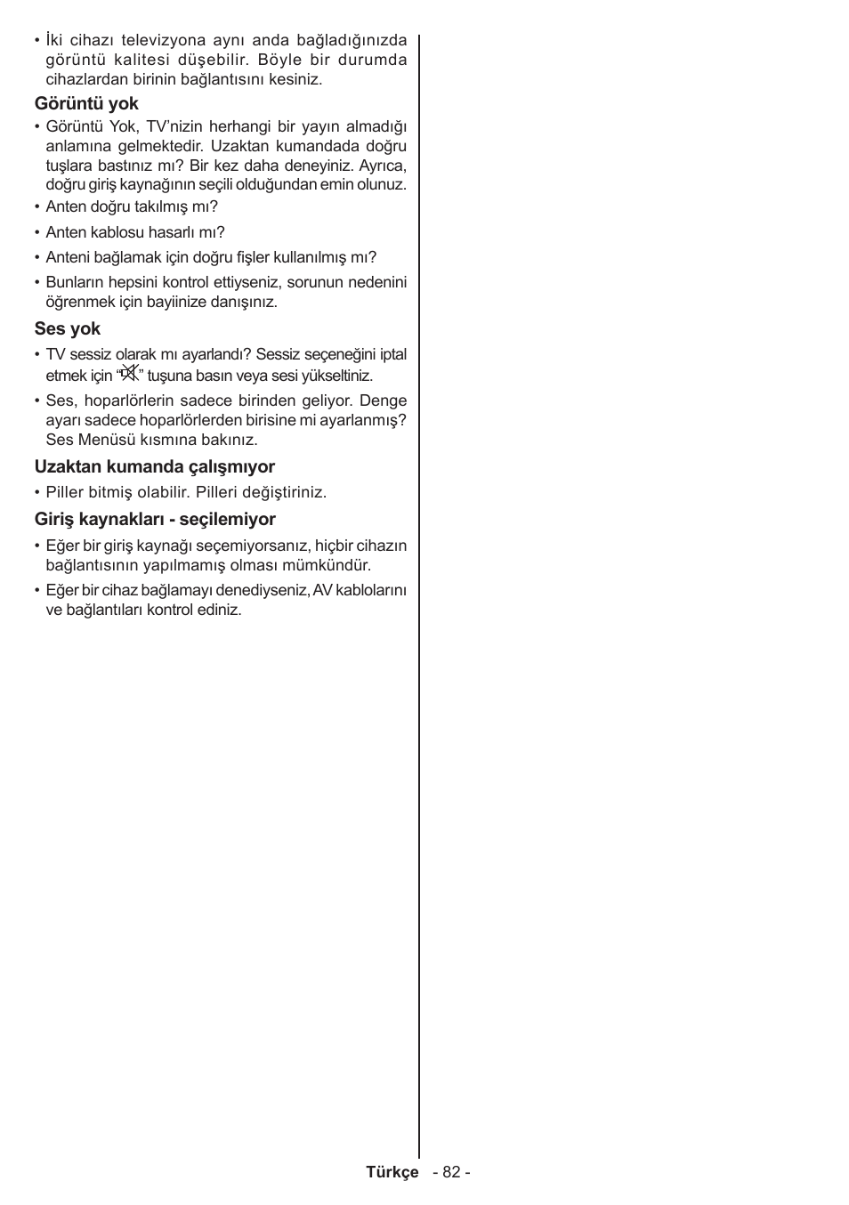 Panasonic TX39AW304 User Manual | Page 83 / 89