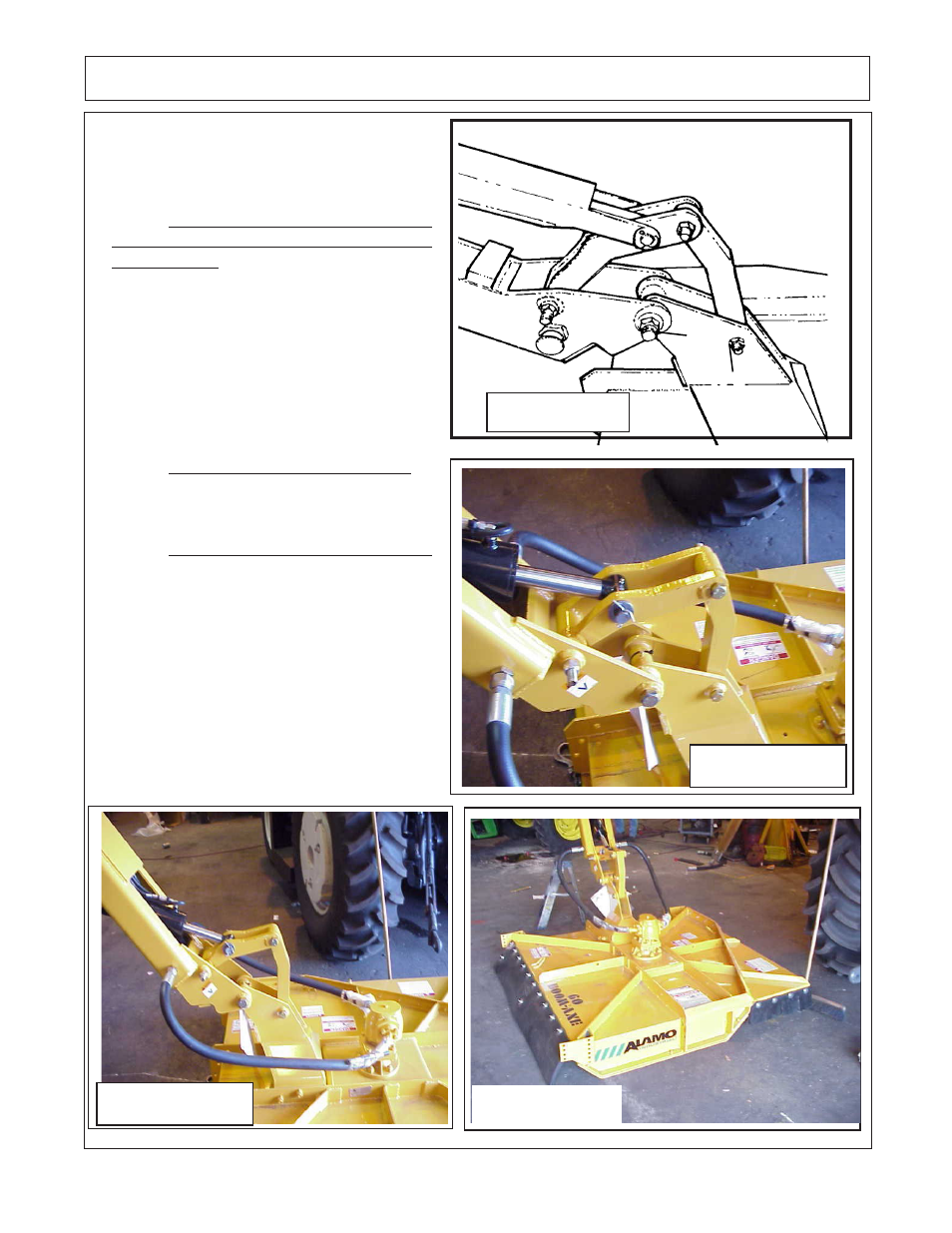 Optional mower head installation, Figure 8, Figure 8 figure 9 | Figure 7 | Alamo DSEB-D16 User Manual | Page 103 / 119