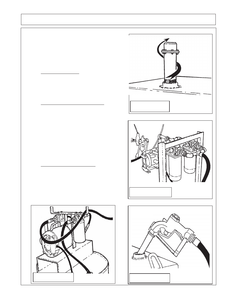 Fill hydraulic tank, Figure 1 figure 3 figure 4 figure 2 | Alamo DSEB-D16 User Manual | Page 105 / 119