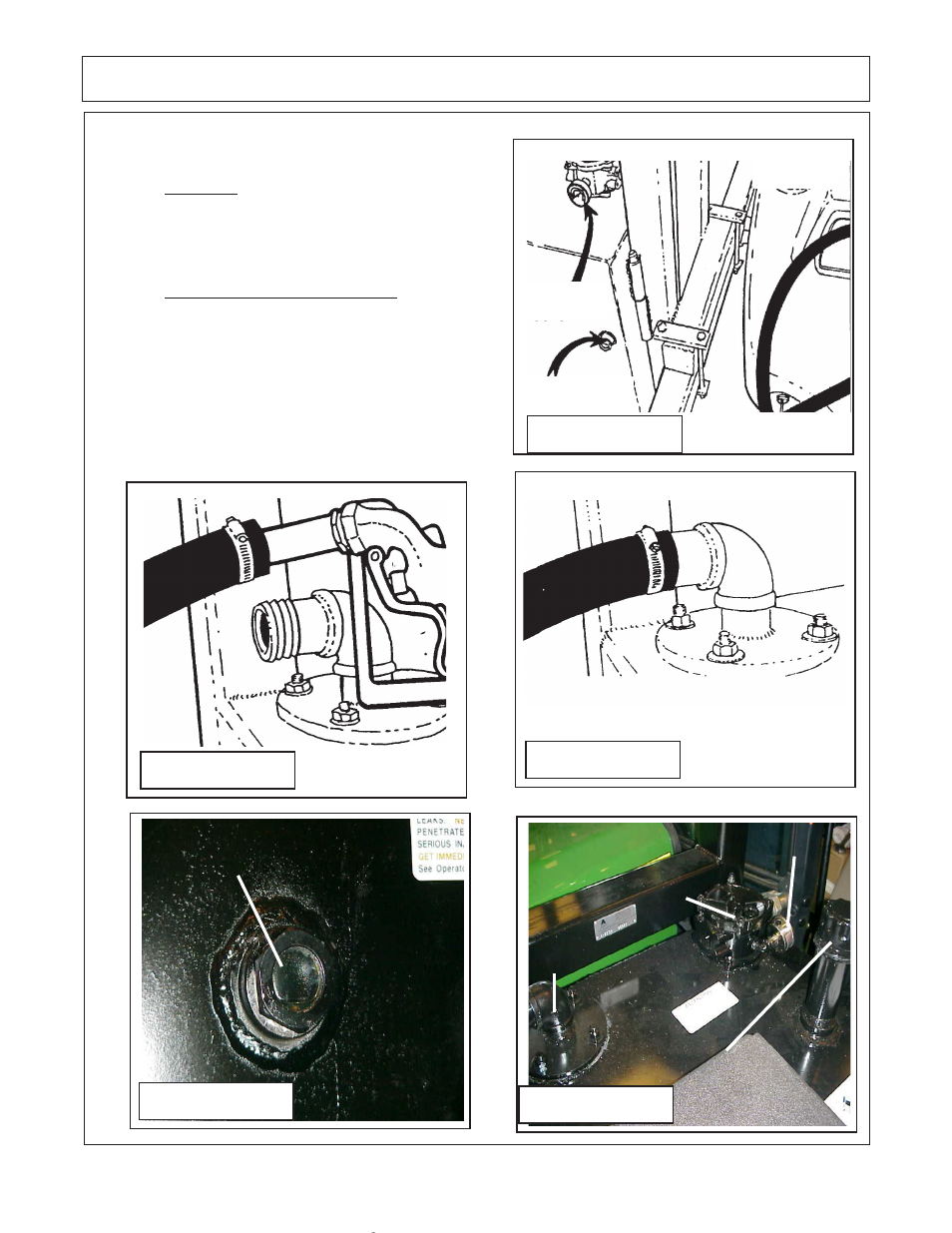 Fill hydraulic tank, Figure 7 figure 9 figure 6 figure 8, Figure 5 | Alamo DSEB-D16 User Manual | Page 106 / 119
