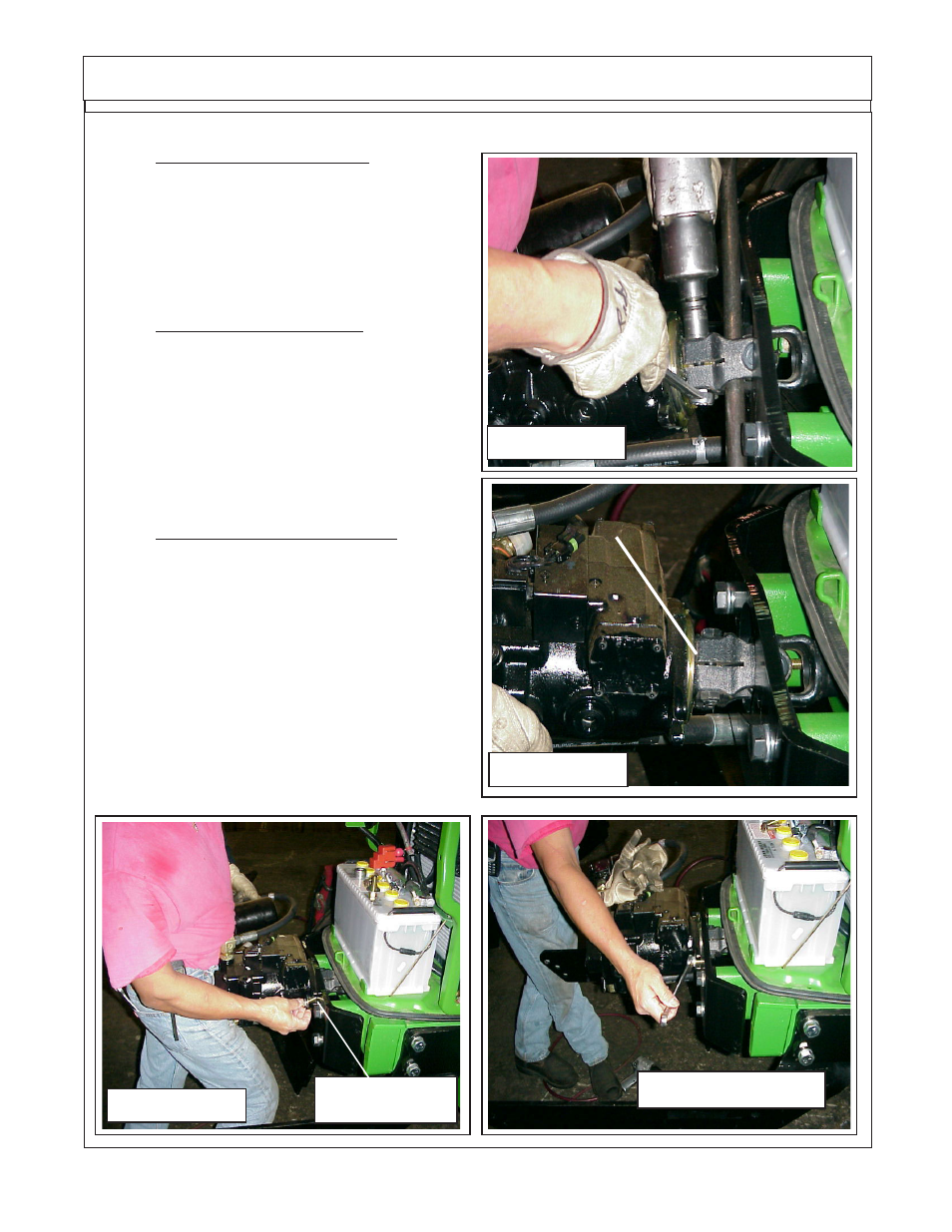 Pump / drive assembly instructions figure 14, Figure 15, Figure 13 figure 16 | Alamo DSEB-D16 User Manual | Page 27 / 119