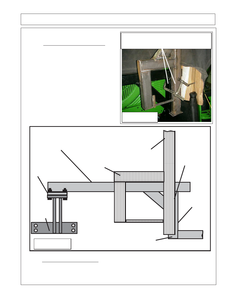 Frame rail installation figure 29, Figure 30, Pre-installing high frame | Alamo DSEB-D16 User Manual | Page 43 / 119