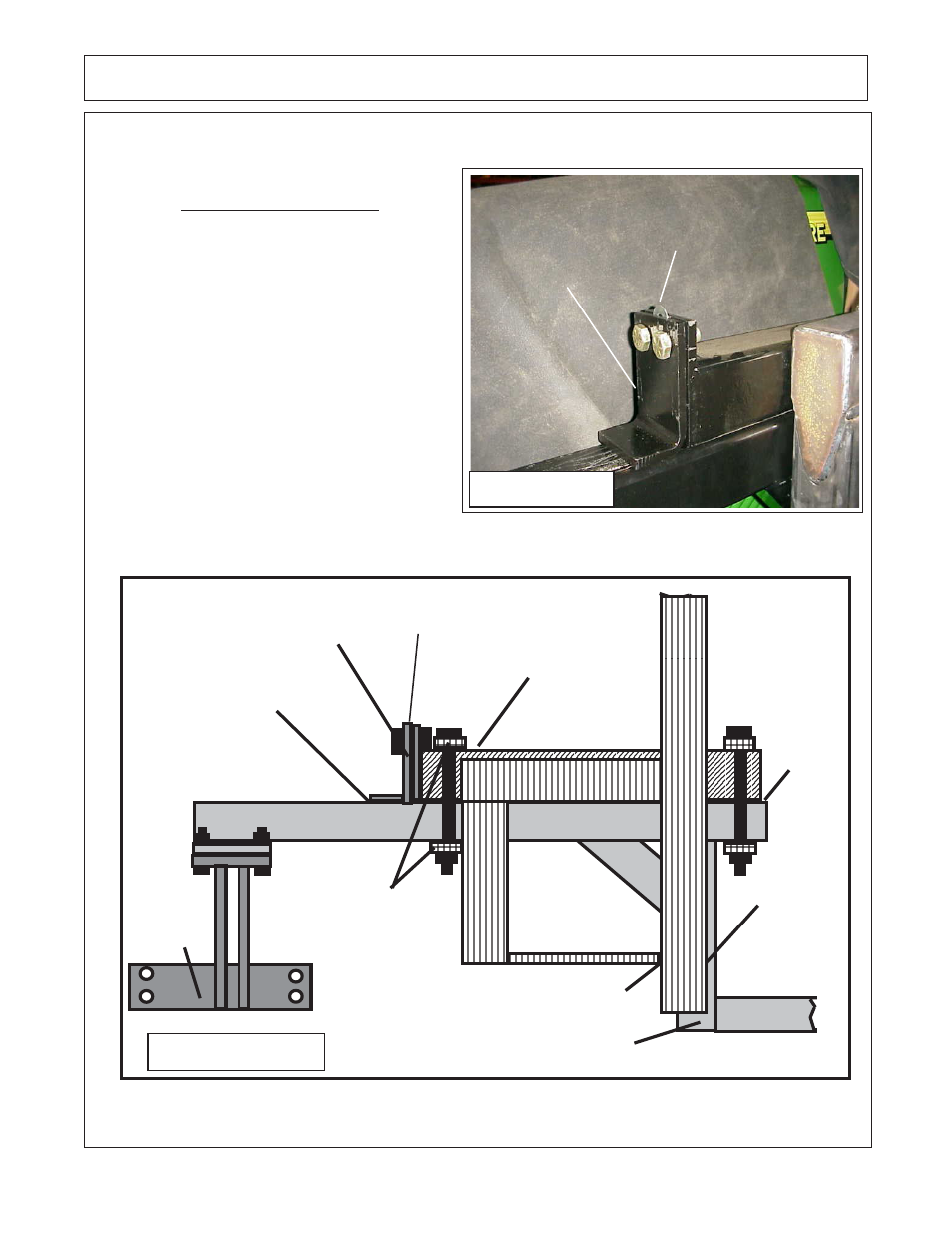 Frame rail installation, Figure 33, Figure 34 | Pre-install mounting tubes for high frame, Frame rail | Alamo DSEB-D16 User Manual | Page 45 / 119