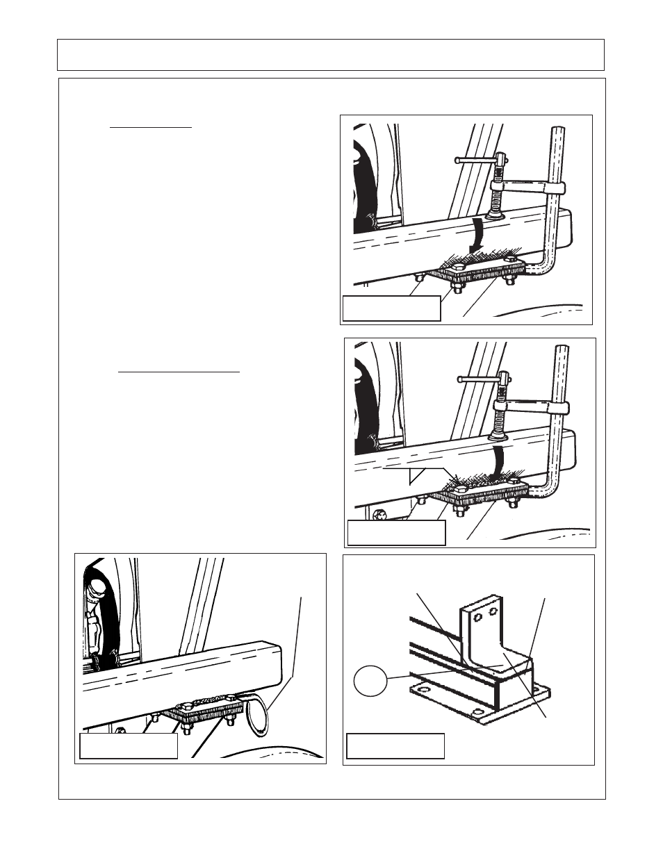 Frame rail installation, Figure 56 figure 55, Figure 57 figure 58 | Alamo DSEB-D16 User Manual | Page 52 / 119