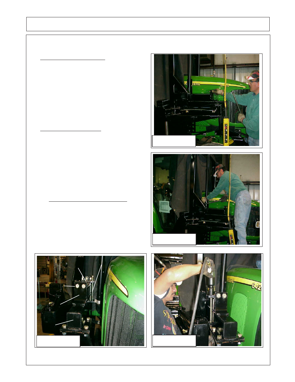 Frame rail installation 4 wd, Figure 18 figure 19, Figure 20 figure 21 | Alamo DSEB-D16 User Manual | Page 59 / 119