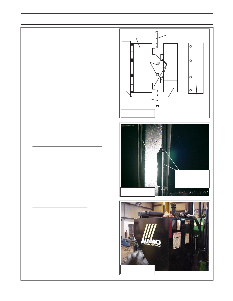 Hyd. tank - cwt installation, Figure 28, Figure 29 figure 30 | Alamo DSEB-D16 User Manual | Page 63 / 119