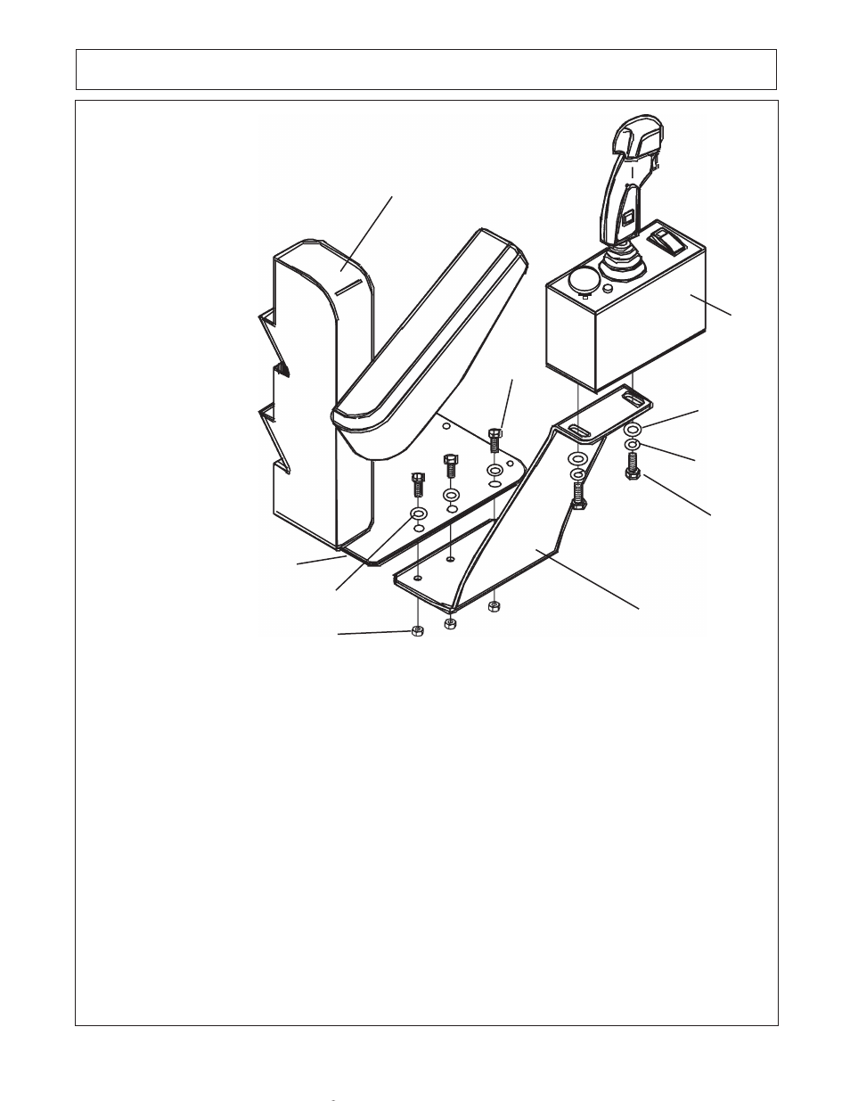Optional joystick mounting, Figure 1 | Alamo DSEB-D16 User Manual | Page 85 / 119