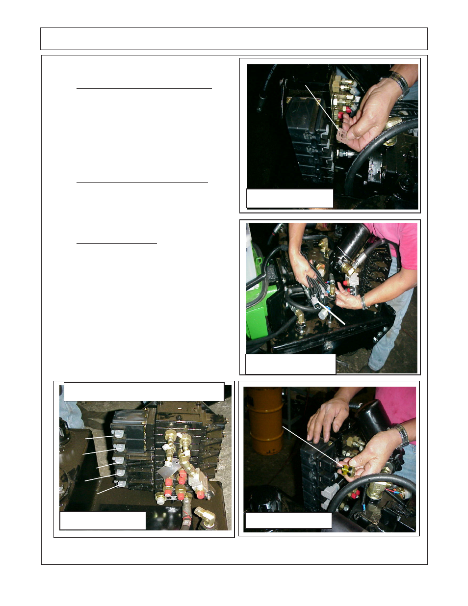 Wire harness / valve mounting 2 wd & 4 wd, Figure 23, Figure 24 | Figure 26, Figure 25 | Alamo DSEB-D16 User Manual | Page 92 / 119