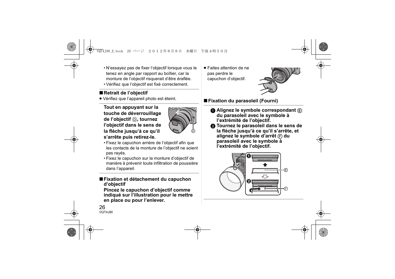 Panasonic HFS45150E User Manual | Page 26 / 72