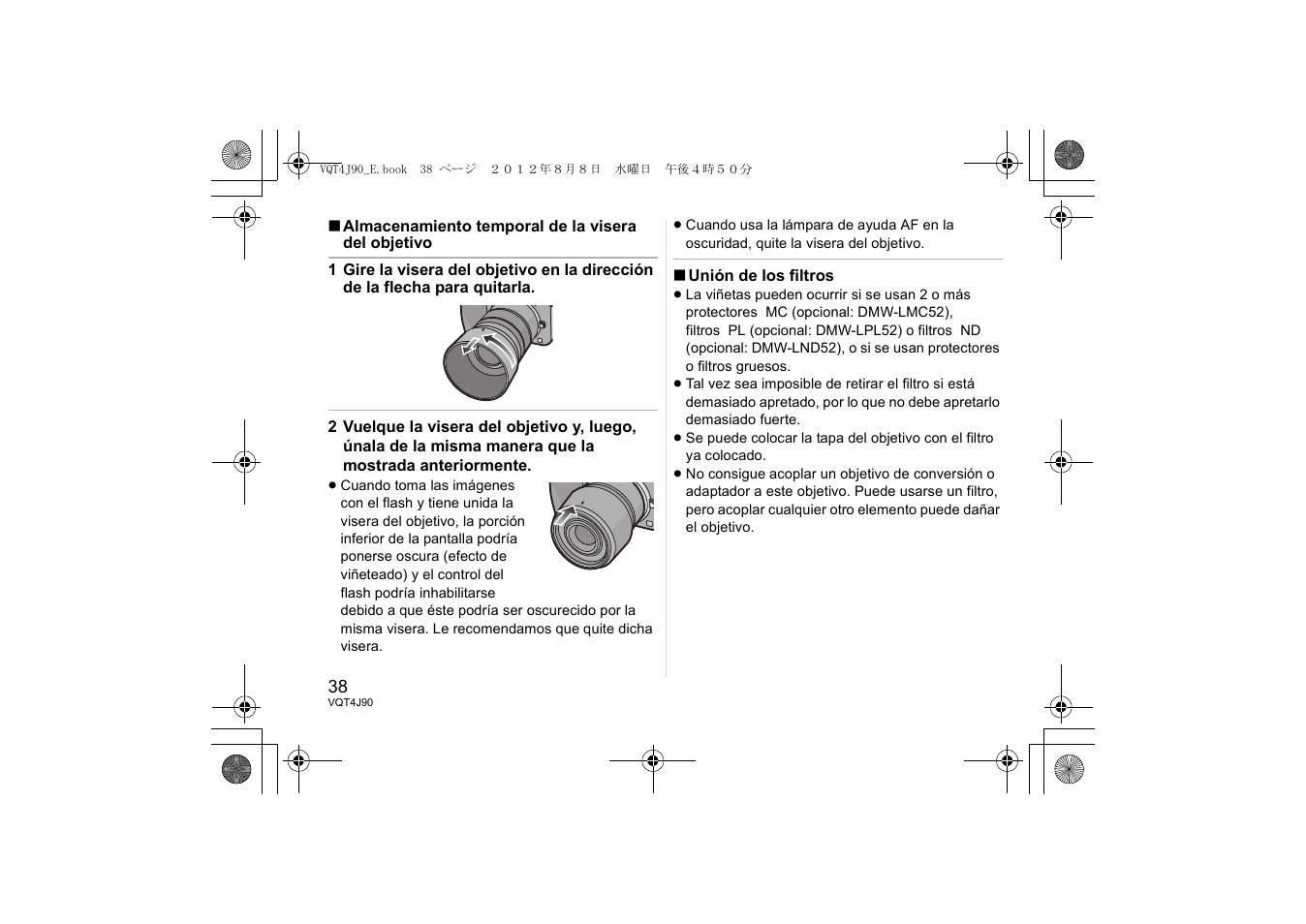 Panasonic HFS45150E User Manual | Page 38 / 72
