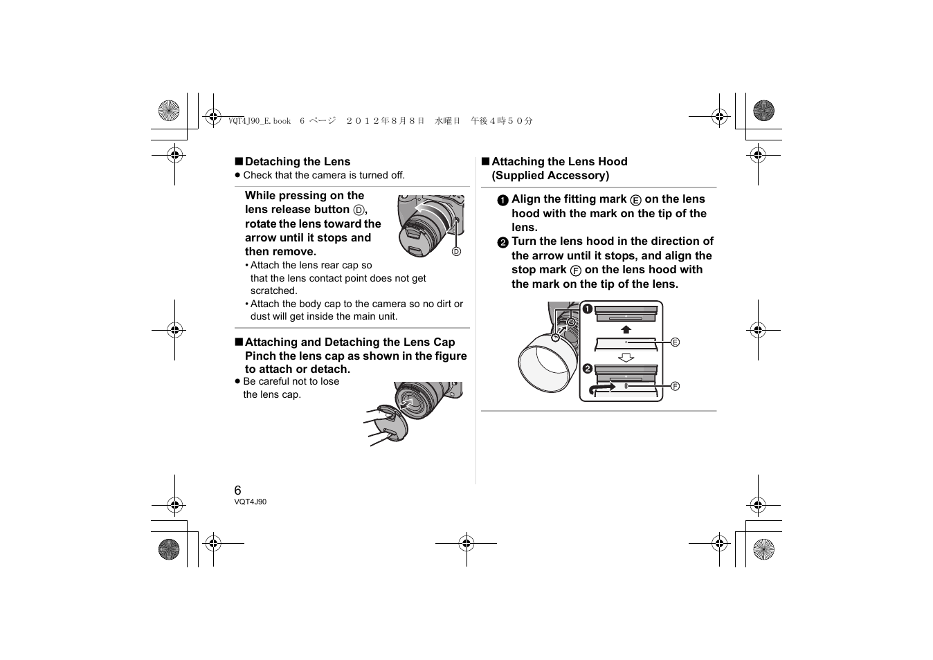 Panasonic HFS45150E User Manual | Page 6 / 72