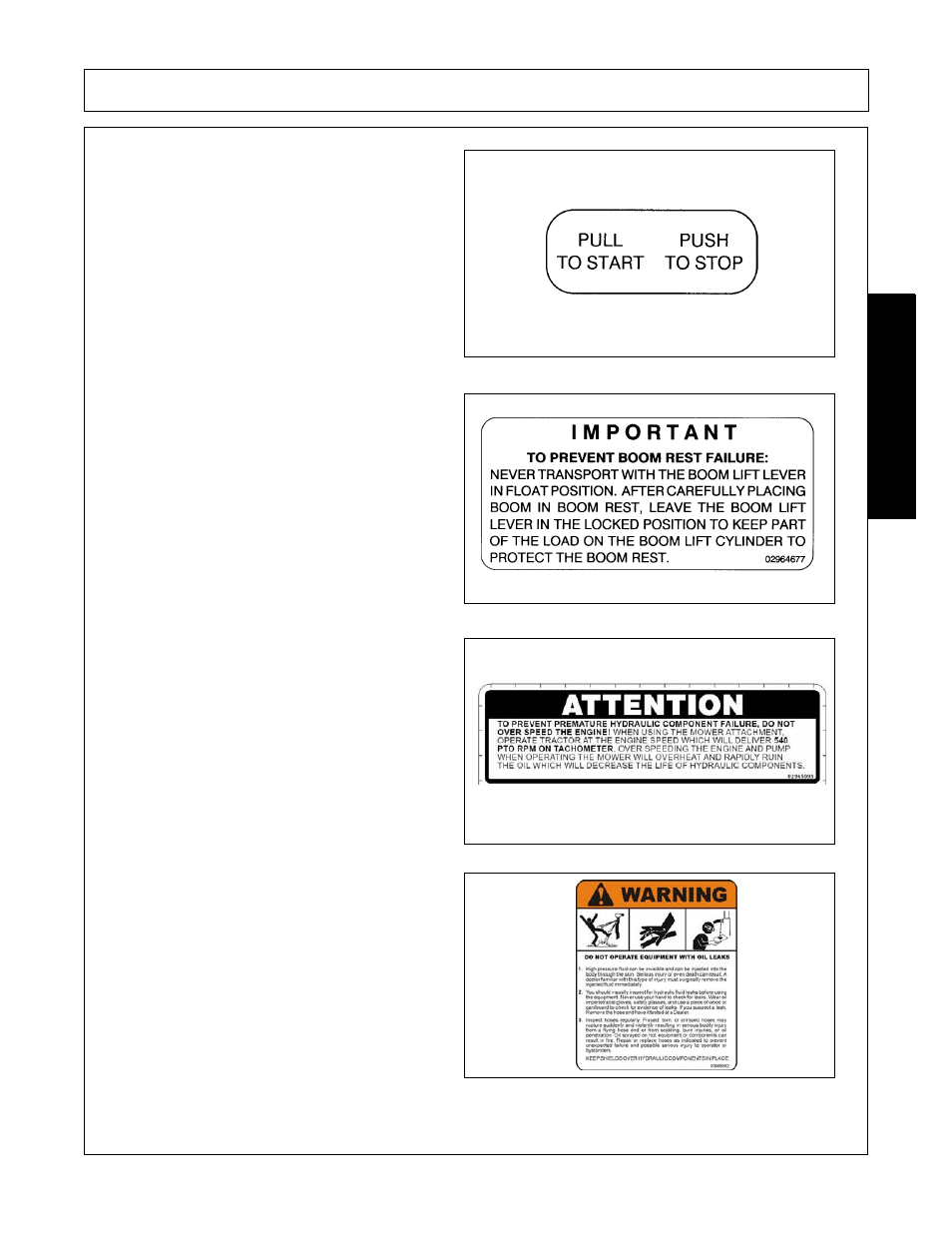 Safety | Alamo Versa Series User Manual | Page 35 / 186