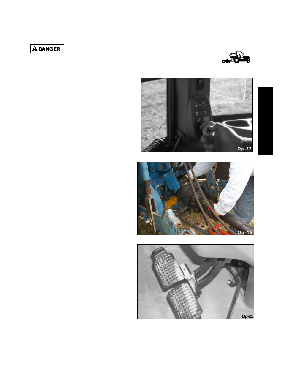 Operation, Opera t ion | Alamo Flex-Wing Mechanical Level Lift Rotary Cutter/Shredder EAGLE 10/15 User Manual | Page 137 / 180