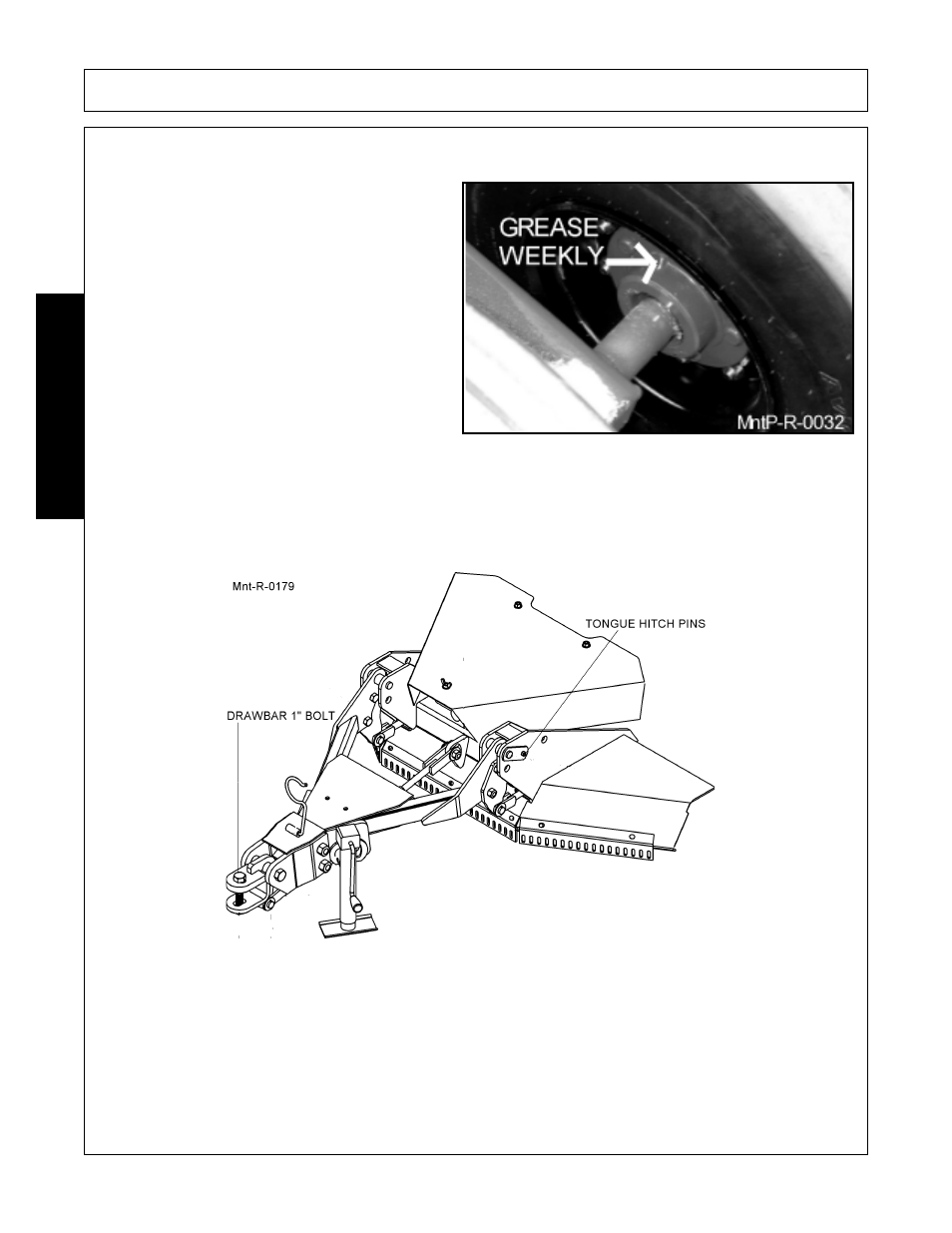 Wheel hub assembly, Tongue, Wheel hub assembly -4 tongue -4 | Maintenance | Alamo Flex-Wing Mechanical Level Lift Rotary Cutter/Shredder EAGLE 10/15 User Manual | Page 148 / 180