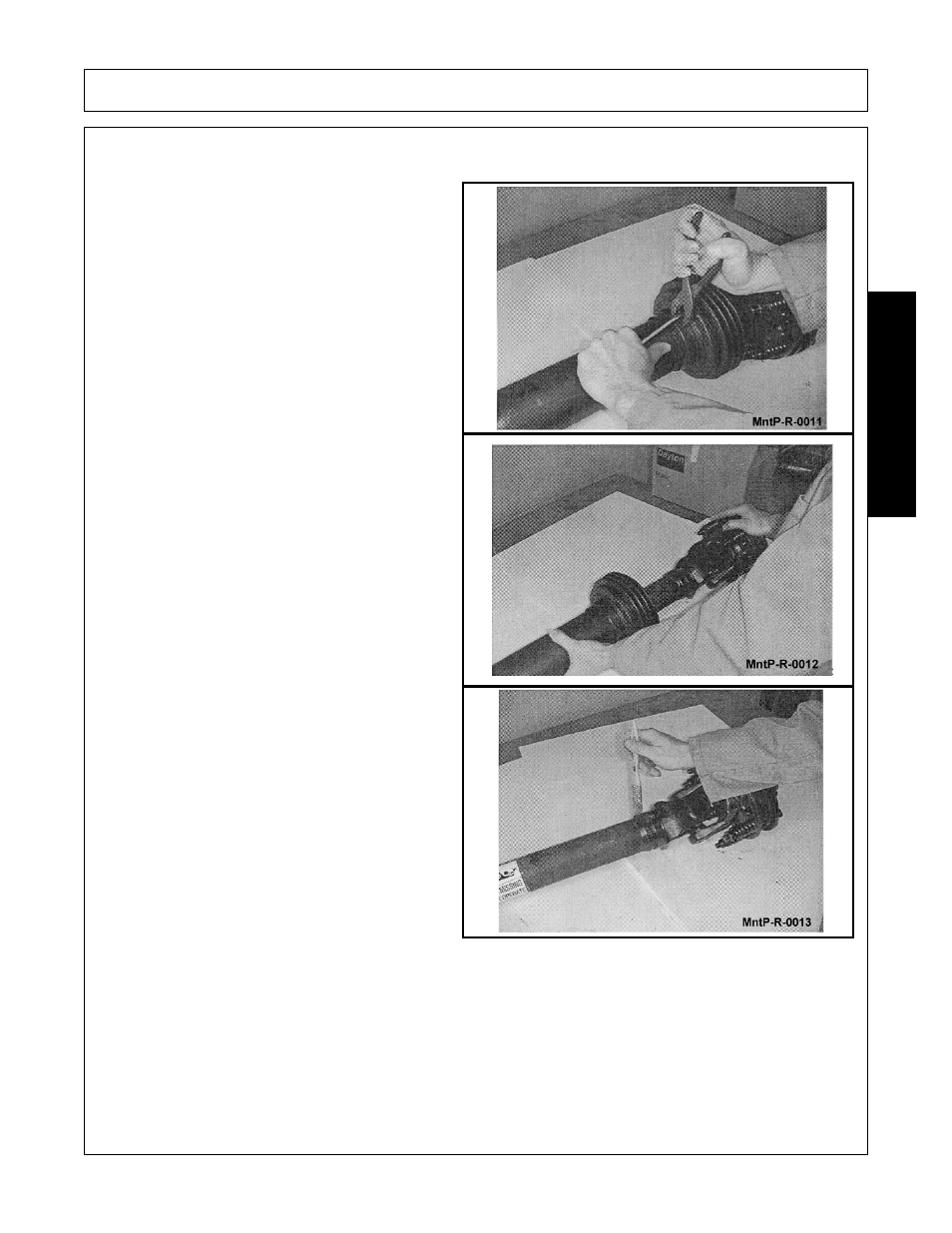 Wing driveline cat v, Wing driveline cat v -9, Maintenance | Alamo Flex-Wing Mechanical Level Lift Rotary Cutter/Shredder EAGLE 10/15 User Manual | Page 153 / 180