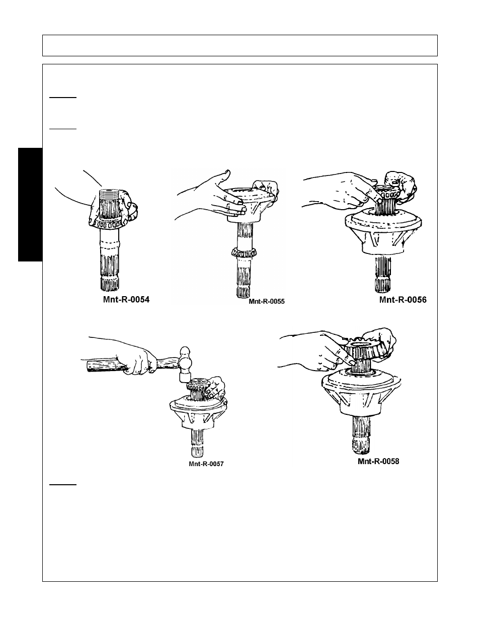 Assembly of power divider, Assembly of power divider -24, Maintenance | Alamo Flex-Wing Mechanical Level Lift Rotary Cutter/Shredder EAGLE 10/15 User Manual | Page 168 / 180