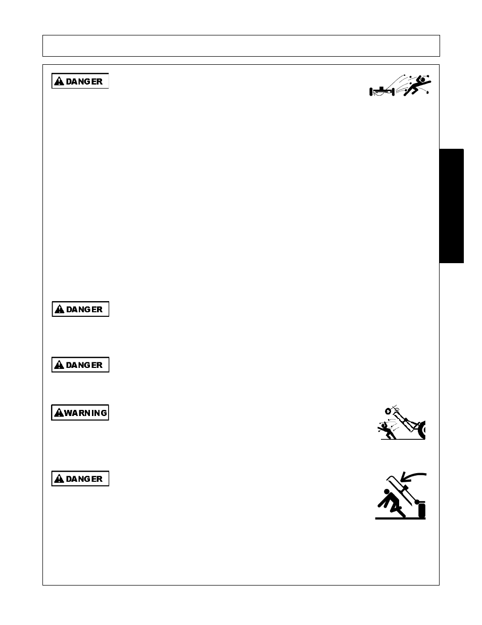 Safety | Alamo Flex-Wing Mechanical Level Lift Rotary Cutter/Shredder EAGLE 10/15 User Manual | Page 17 / 180
