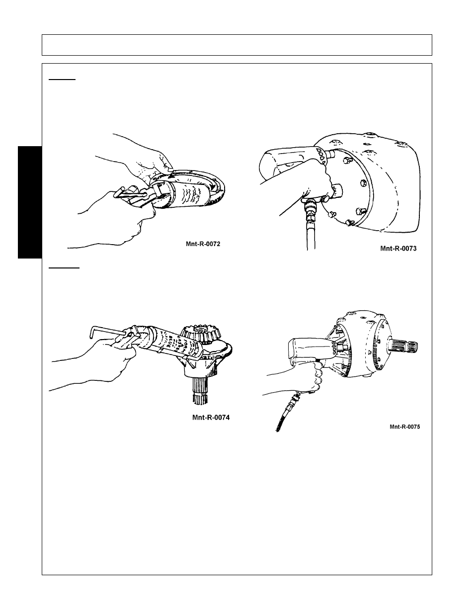 Maintenance | Alamo Flex-Wing Mechanical Level Lift Rotary Cutter/Shredder EAGLE 10/15 User Manual | Page 172 / 180