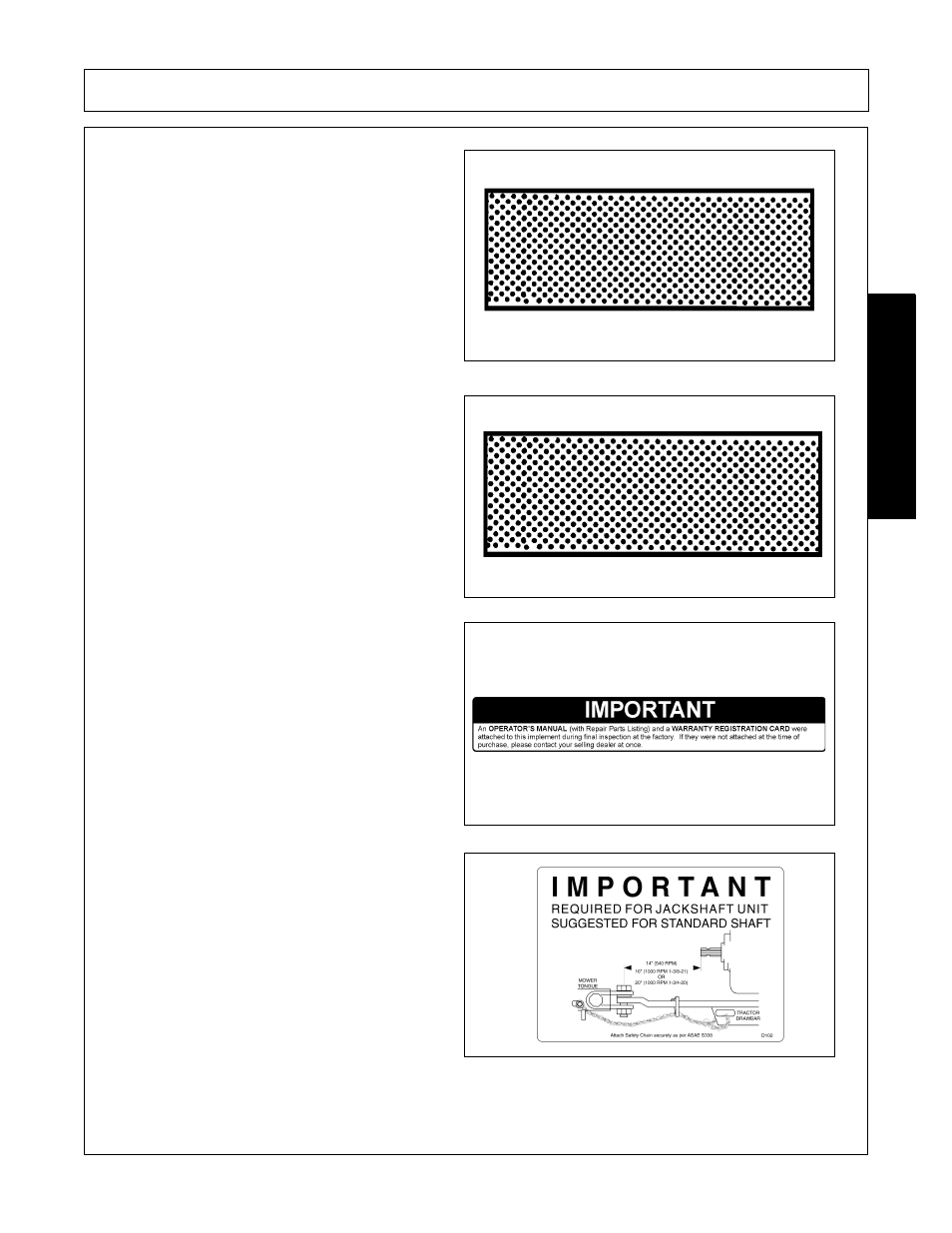 Safety | Alamo Flex-Wing Mechanical Level Lift Rotary Cutter/Shredder EAGLE 10/15 User Manual | Page 31 / 180