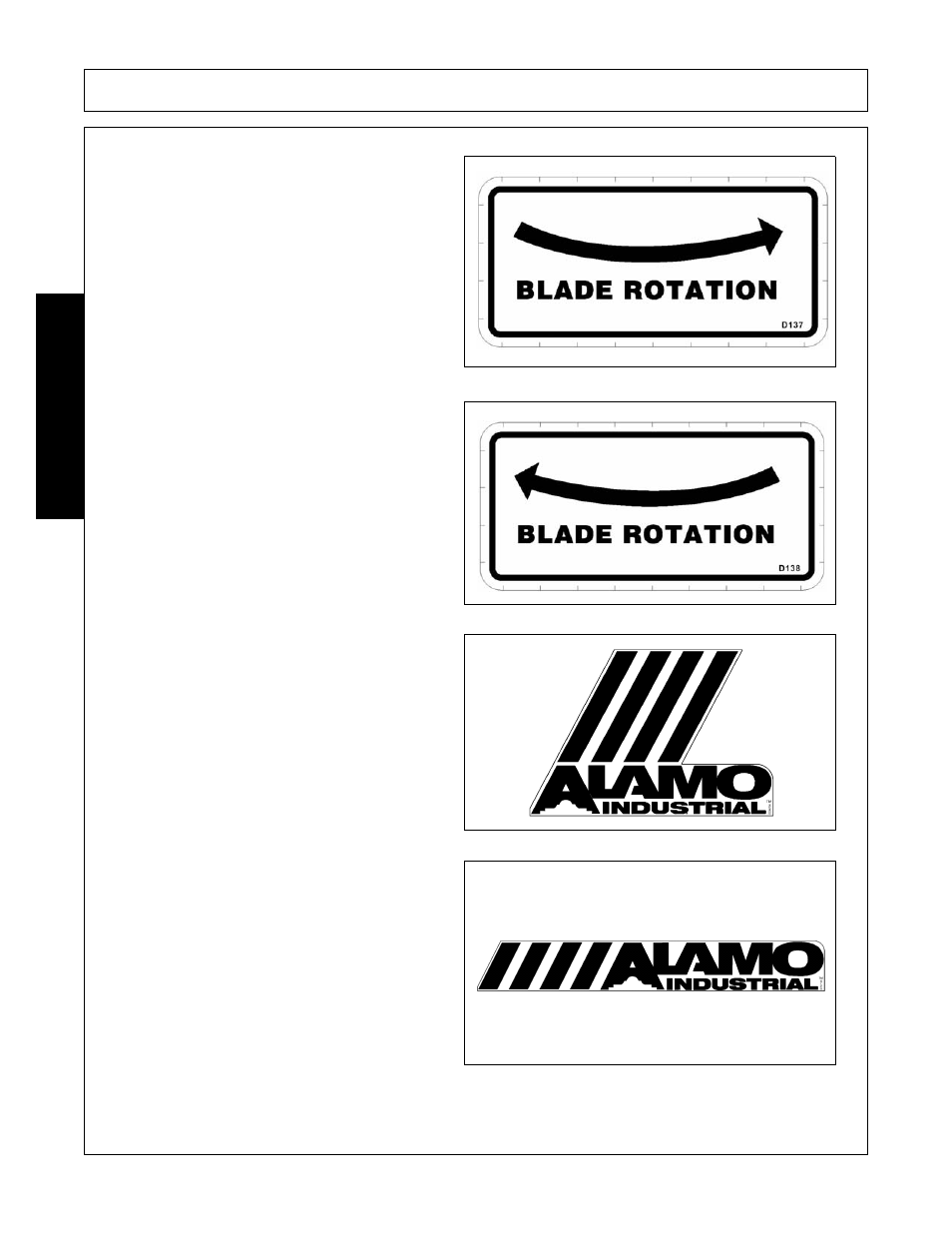 Safety | Alamo Flex-Wing Mechanical Level Lift Rotary Cutter/Shredder EAGLE 10/15 User Manual | Page 32 / 180