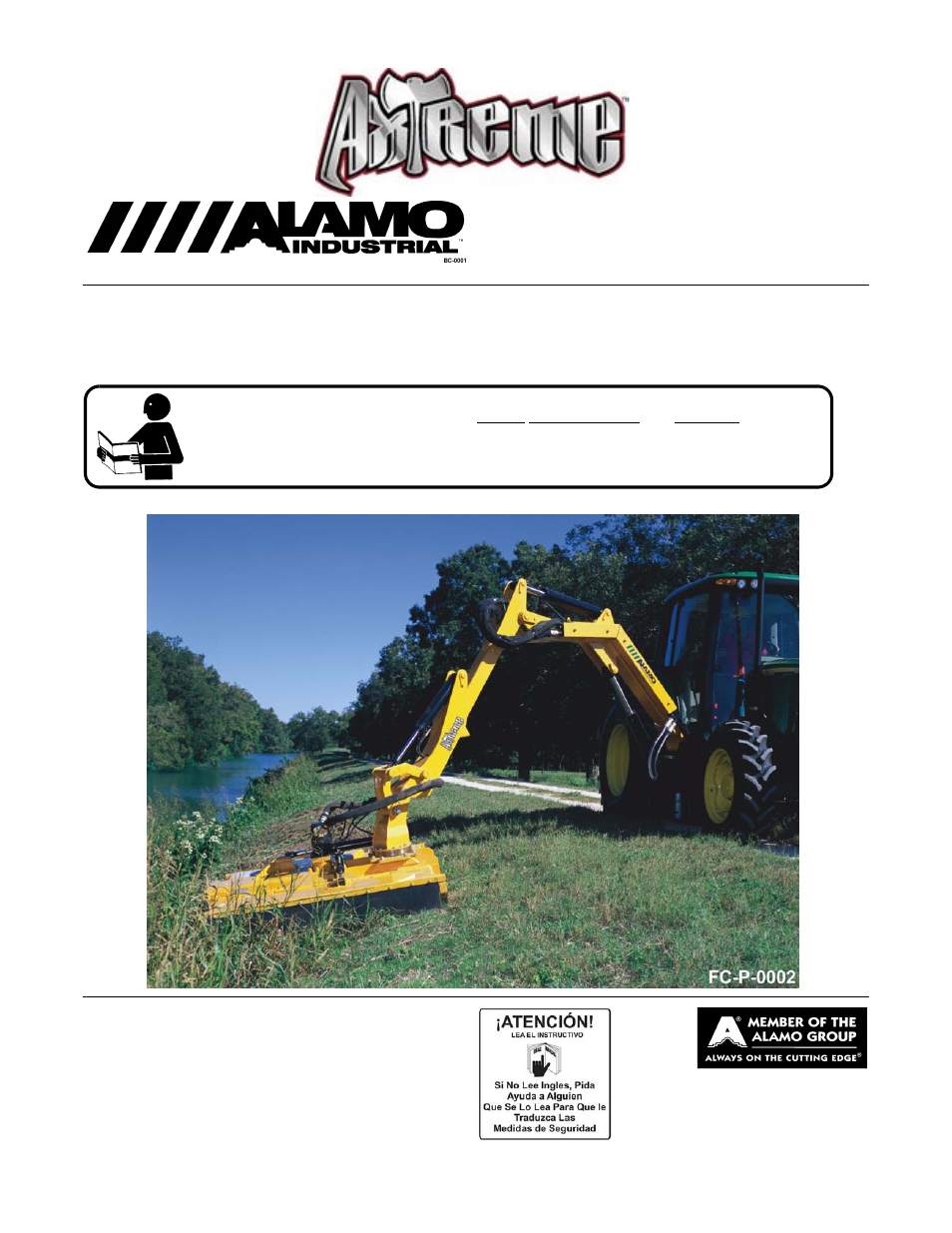Alamo Axtreme 02983328C User Manual | 172 pages
