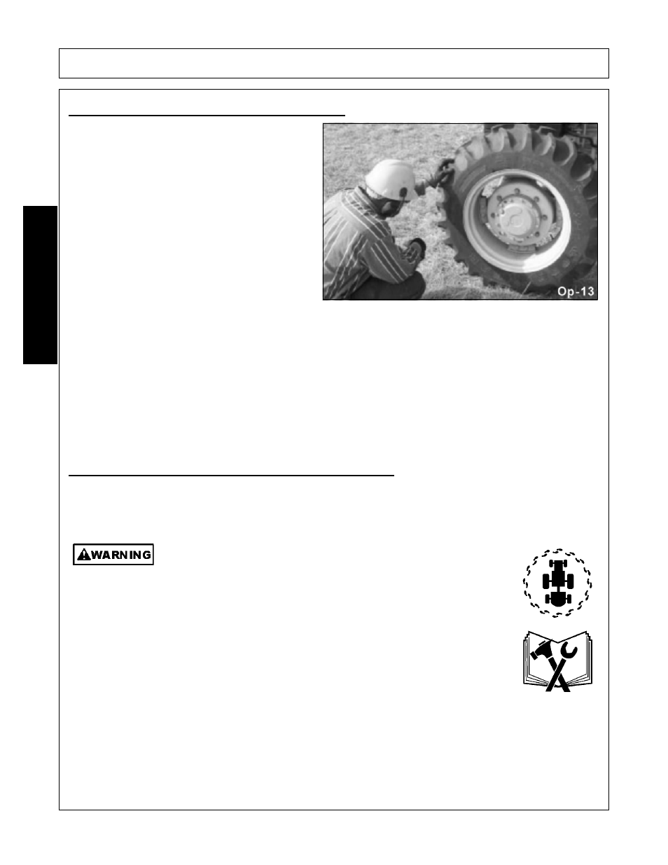1 tractor pre-operation inspection/service, 2 boom unit pre-operation inspection and service, Operation | Opera t ion | Alamo Axtreme 02983328C User Manual | Page 104 / 172