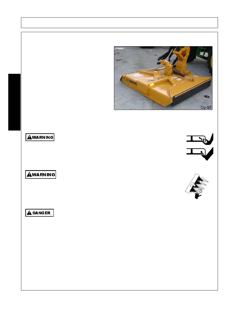 Operation, Opera t ion | Alamo Axtreme 02983328C User Manual | Page 108 / 172