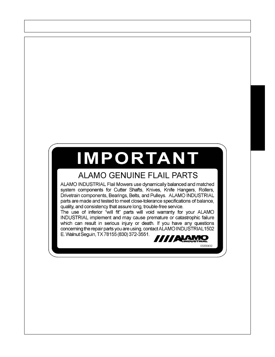 Maintenance | Alamo Axtreme 02983328C User Manual | Page 159 / 172