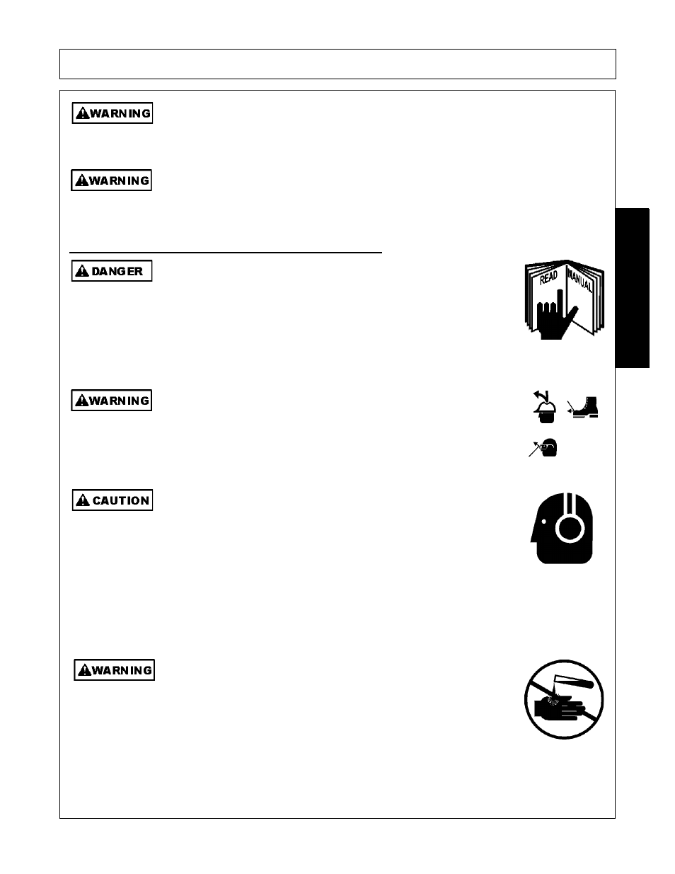 Operator safety instructions and practices, Operator safety instructions and practices -3, Safety | Alamo Axtreme 02983328C User Manual | Page 9 / 172