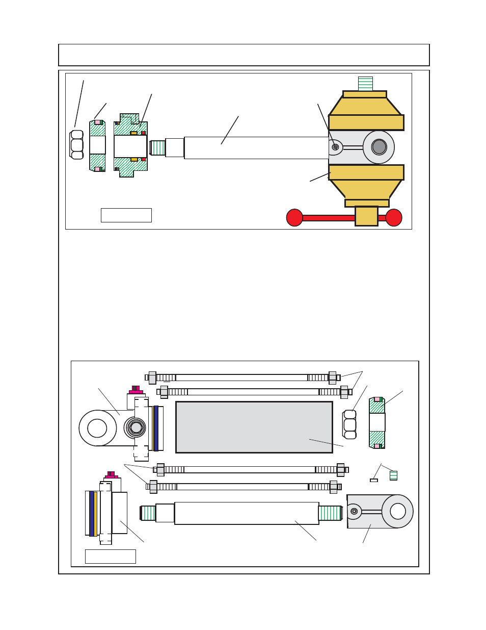 Optional axle level lift cylinder repair | Alamo HYDRO 15 User Manual | Page 101 / 148