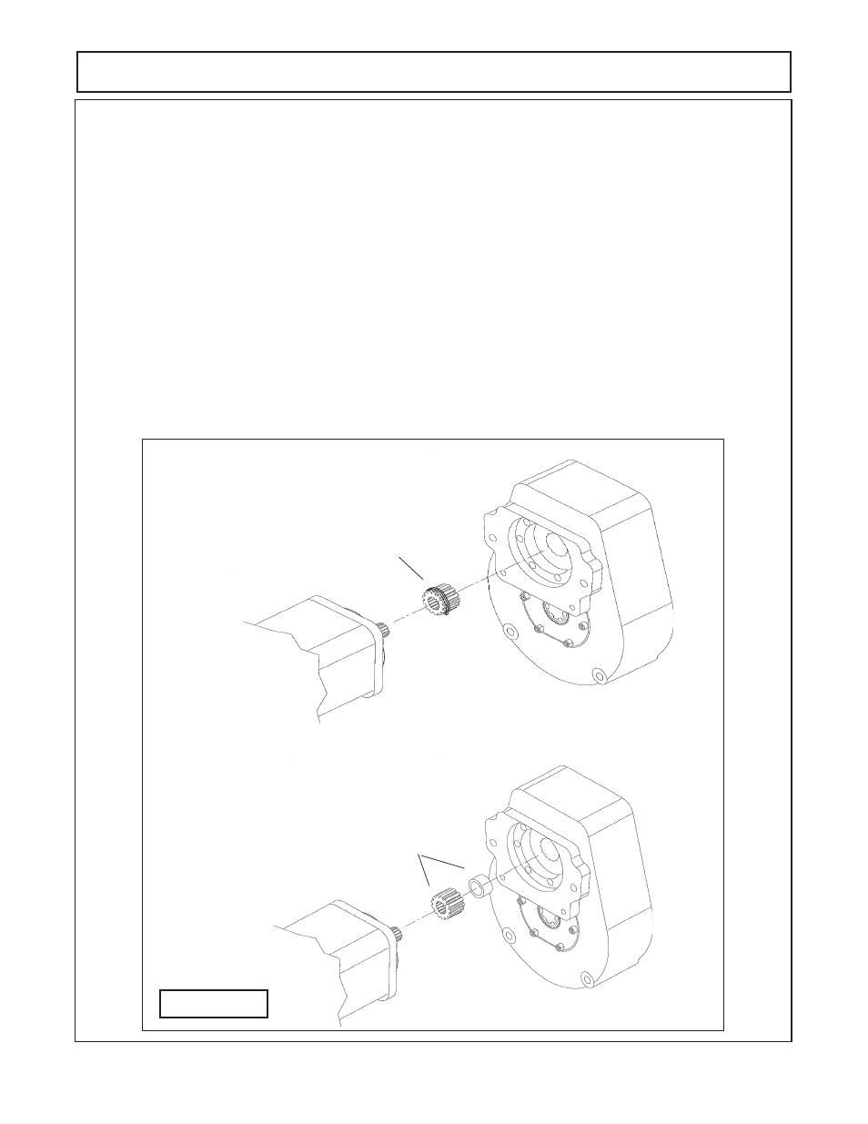 A" "b, Speed increaser service & repair | Alamo HYDRO 15 User Manual | Page 114 / 148
