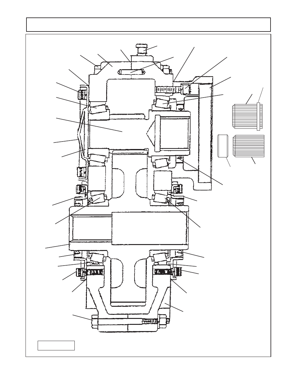 Speed increaser service & repair | Alamo HYDRO 15 User Manual | Page 116 / 148