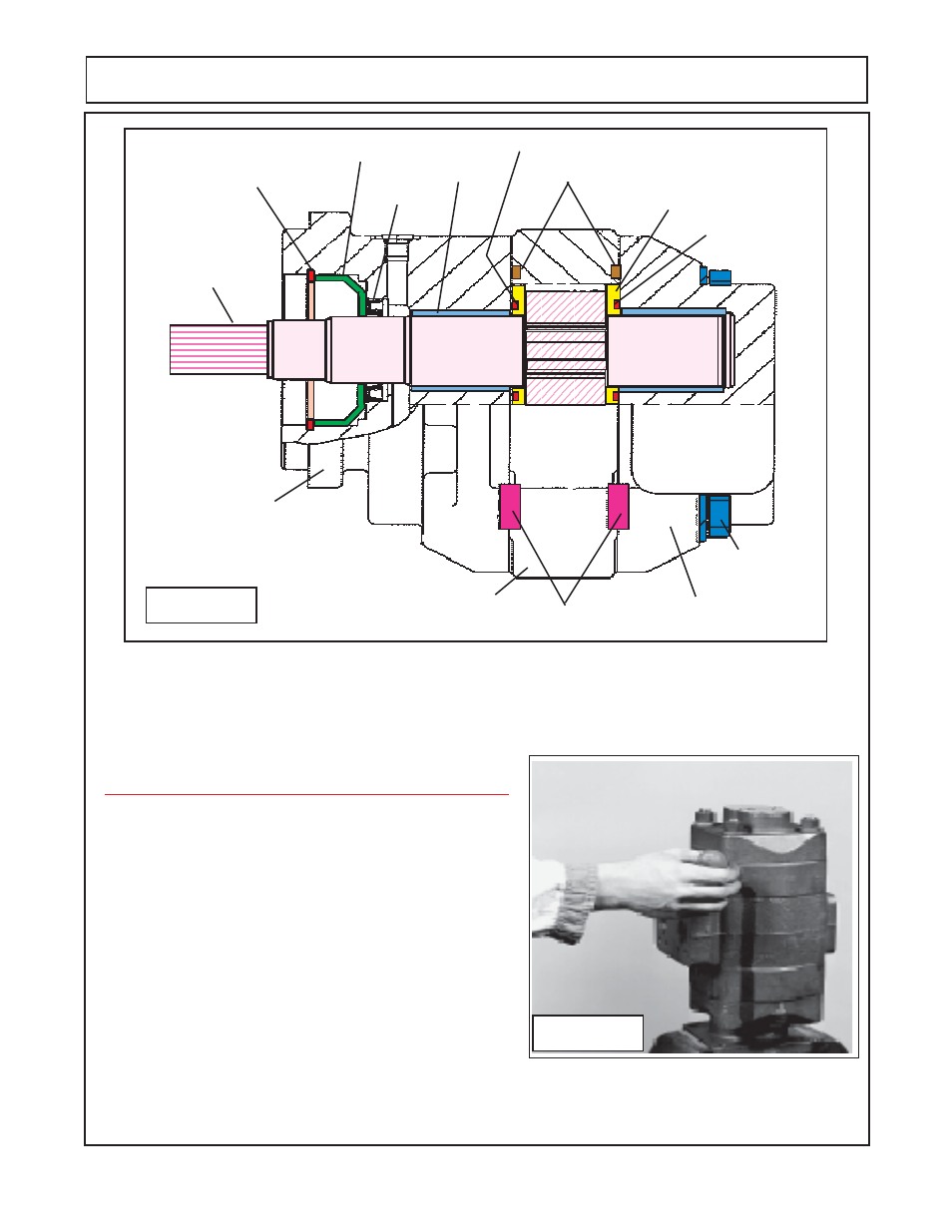 Motor service & repair, Figure 16, Figure 15 | Motor dis-assembly caution | Alamo HYDRO 15 User Manual | Page 50 / 148