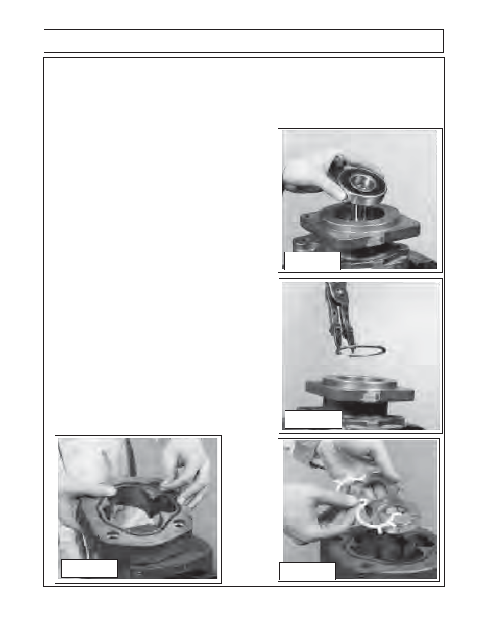 Motor service & repair | Alamo HYDRO 15 User Manual | Page 58 / 148