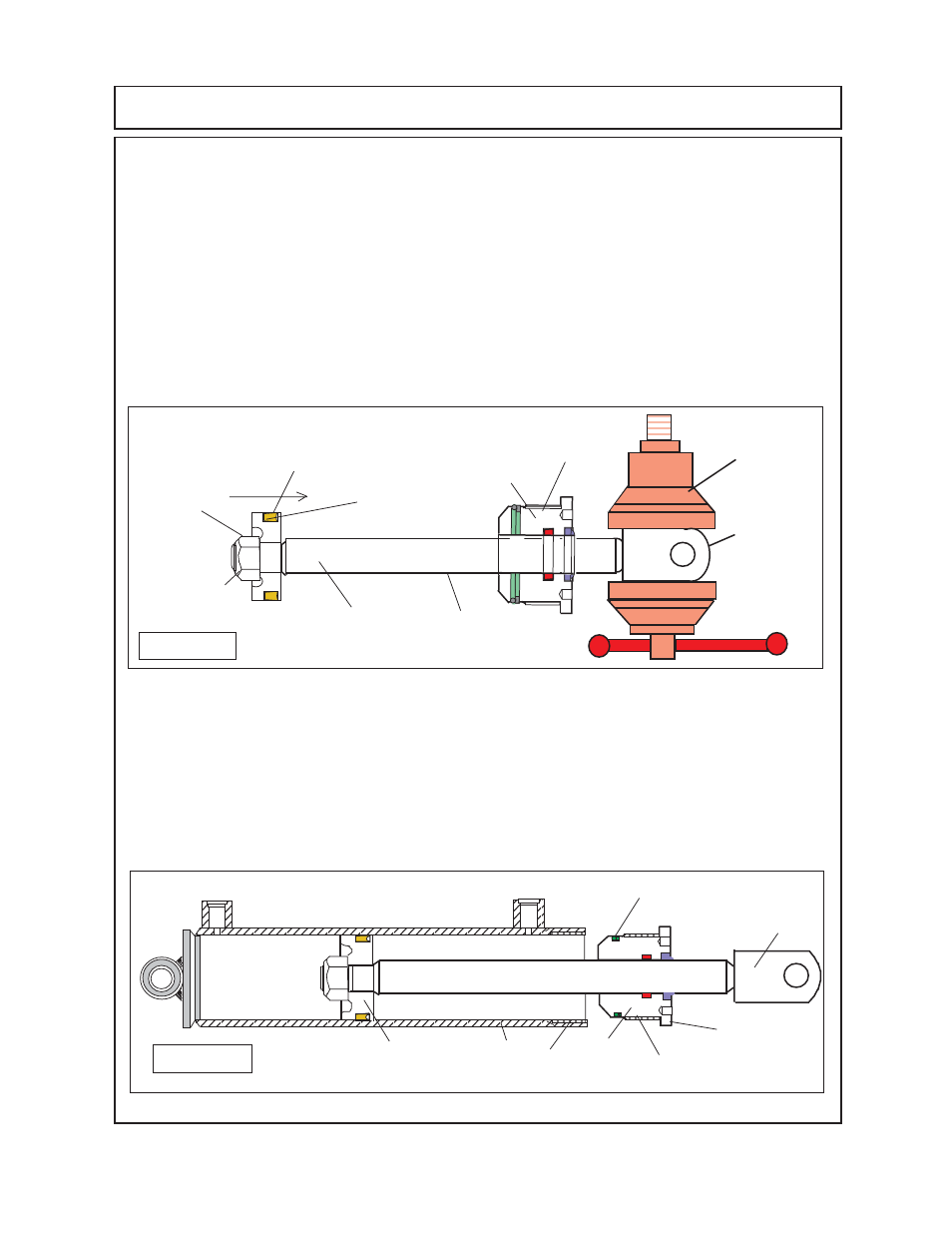 Wing lift & fold cylinder repair, 6 & 6c 7 | Alamo HYDRO 15 User Manual | Page 87 / 148
