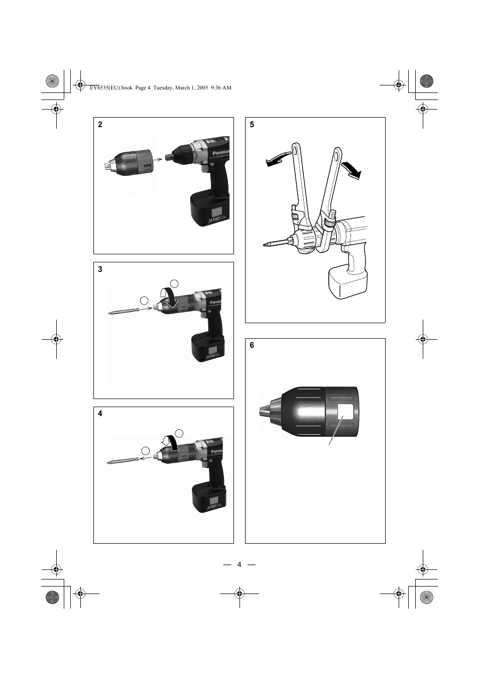 Panasonic EY6535GQW User Manual | Page 4 / 88