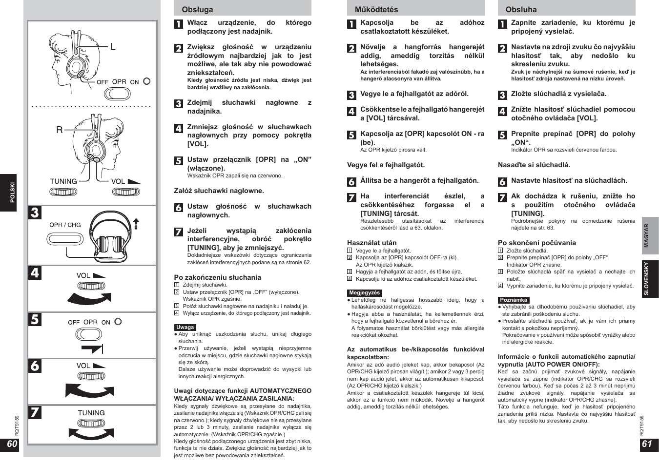 Panasonic RPWF850 User Manual | Page 31 / 45