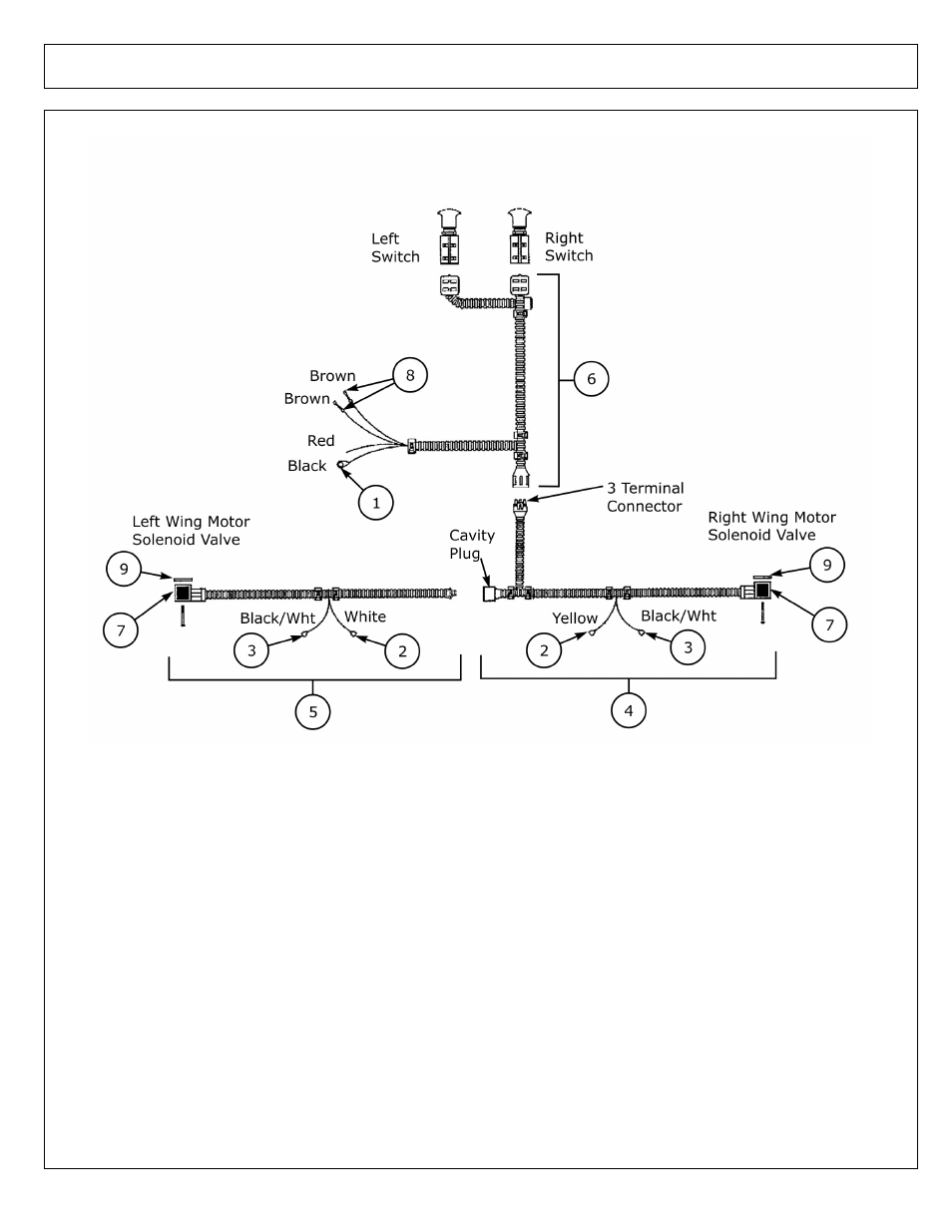 Wire harness - dual wings | Alamo 803213P User Manual | Page 114 / 120