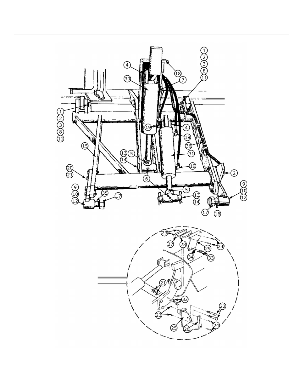 Cylinder attachment - lift & tilt | Alamo 803213P User Manual | Page 26 / 120