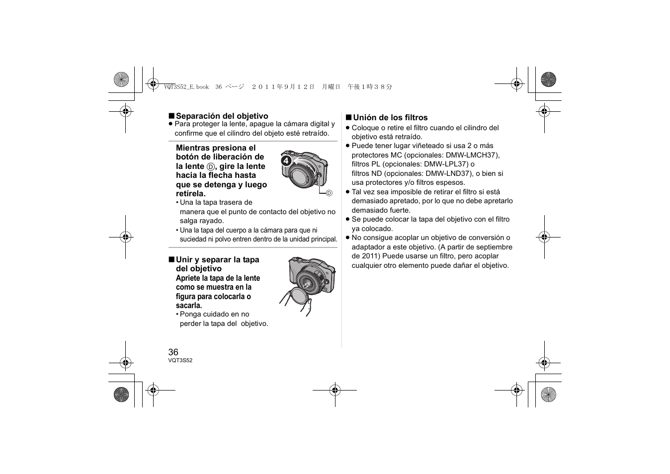 Panasonic HPS14042E User Manual | Page 36 / 72