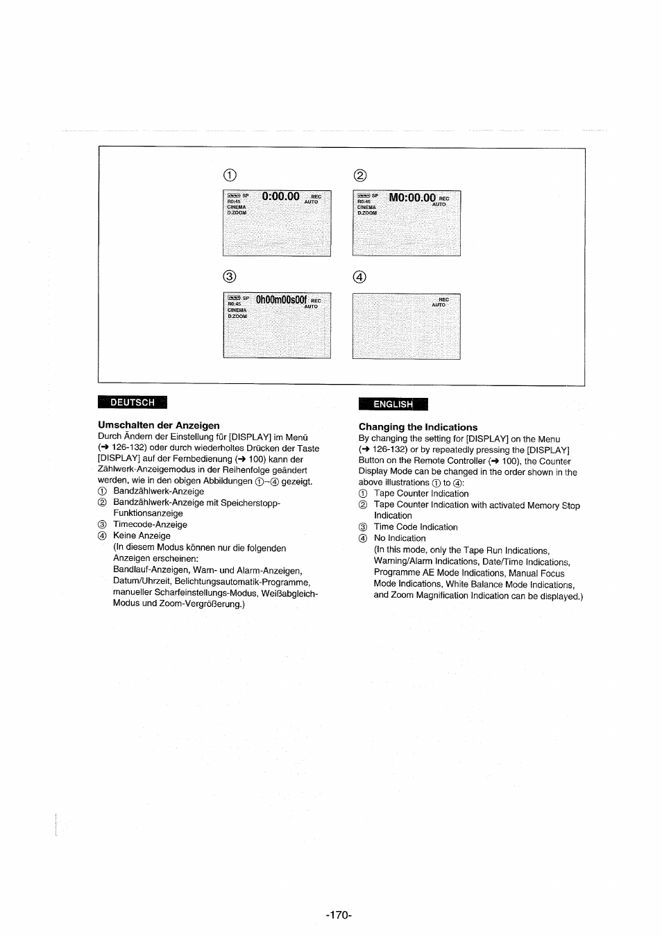 Panasonic NVDX100EG User Manual | Page 170 / 188
