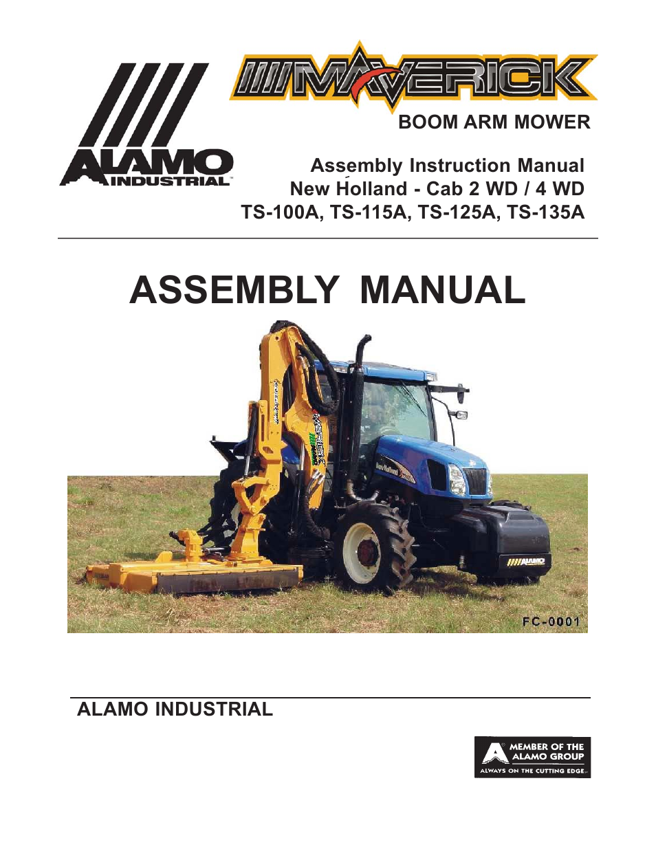 Alamo TS-100A User Manual | 154 pages